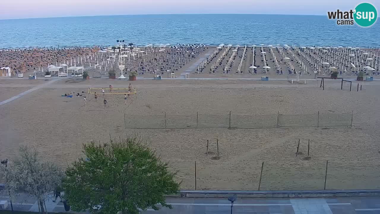 Live Webcam Bibione beach – view from Ashanti ApartHotel