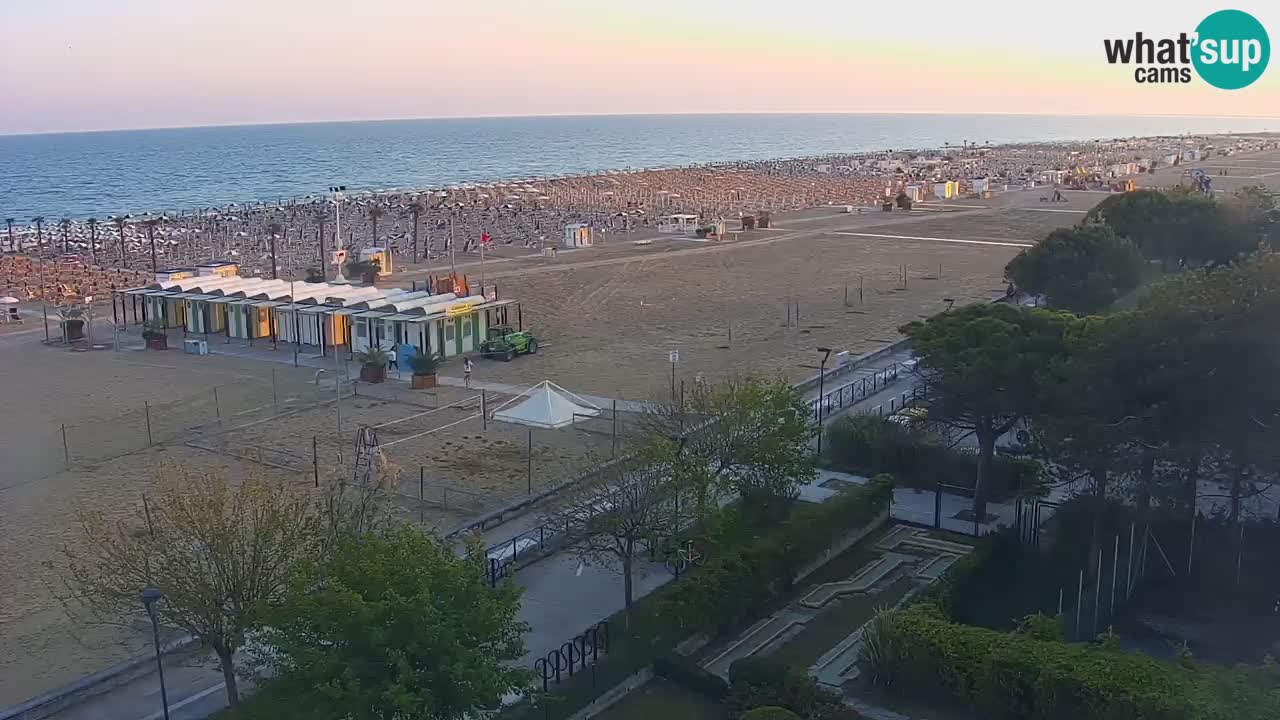 Live Webcam Bibione beach – view from Ashanti ApartHotel