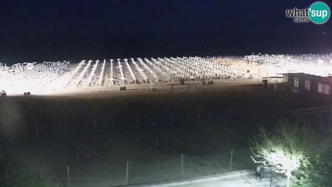 Webcam en vivo playa Bibione – vista desde Ashanti ApartHotel