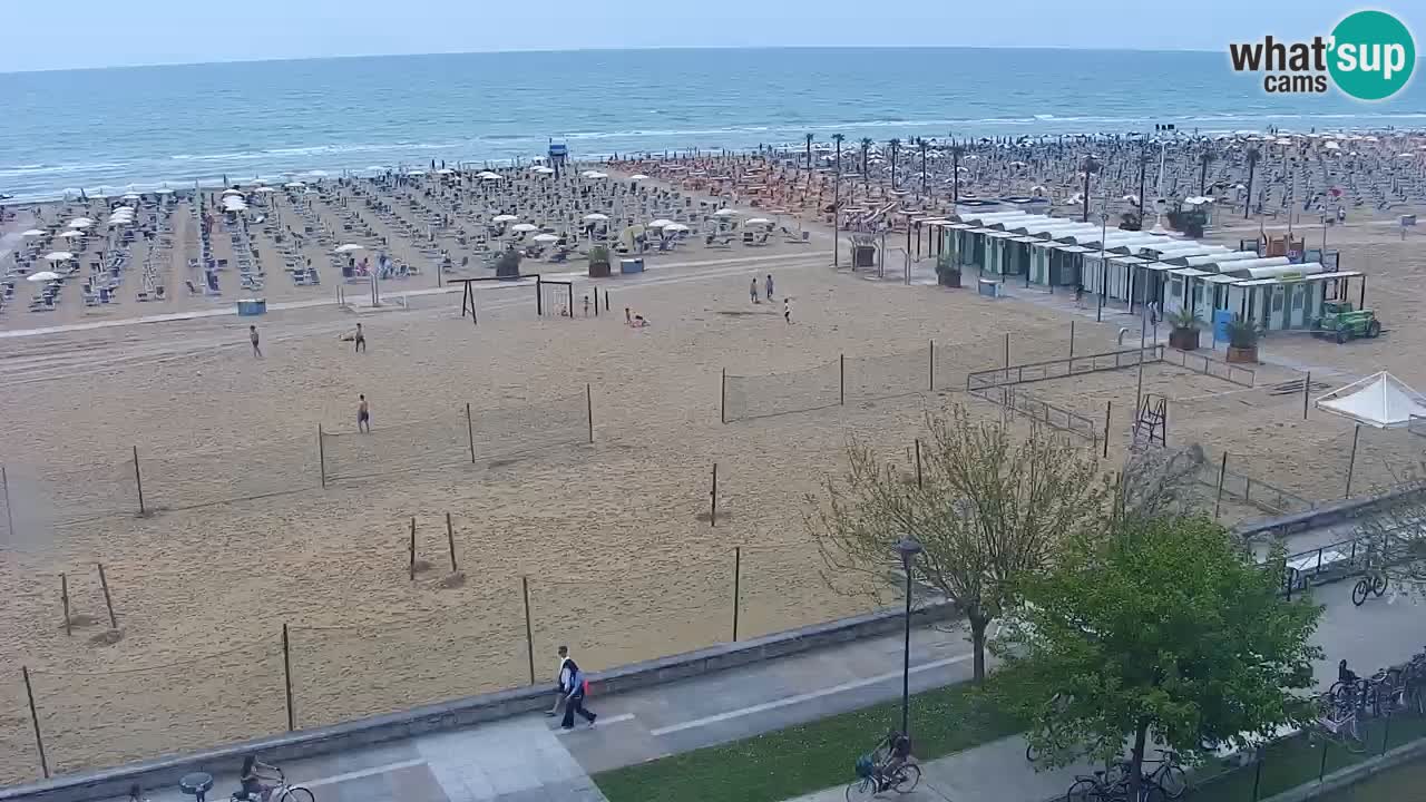 Live Webcam Bibione spiaggia – vista dall’Ashanti ApartHotel