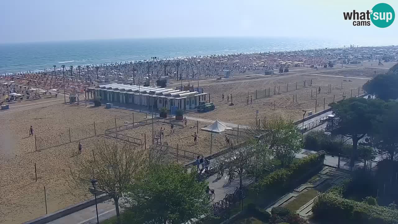Live Webcam Bibione beach – view from Ashanti ApartHotel