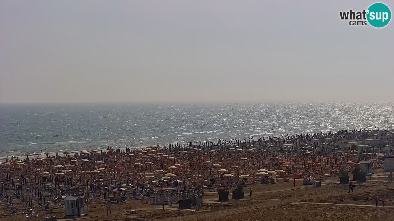 Live Webcam Bibione spiaggia – vista dall’Ashanti ApartHotel