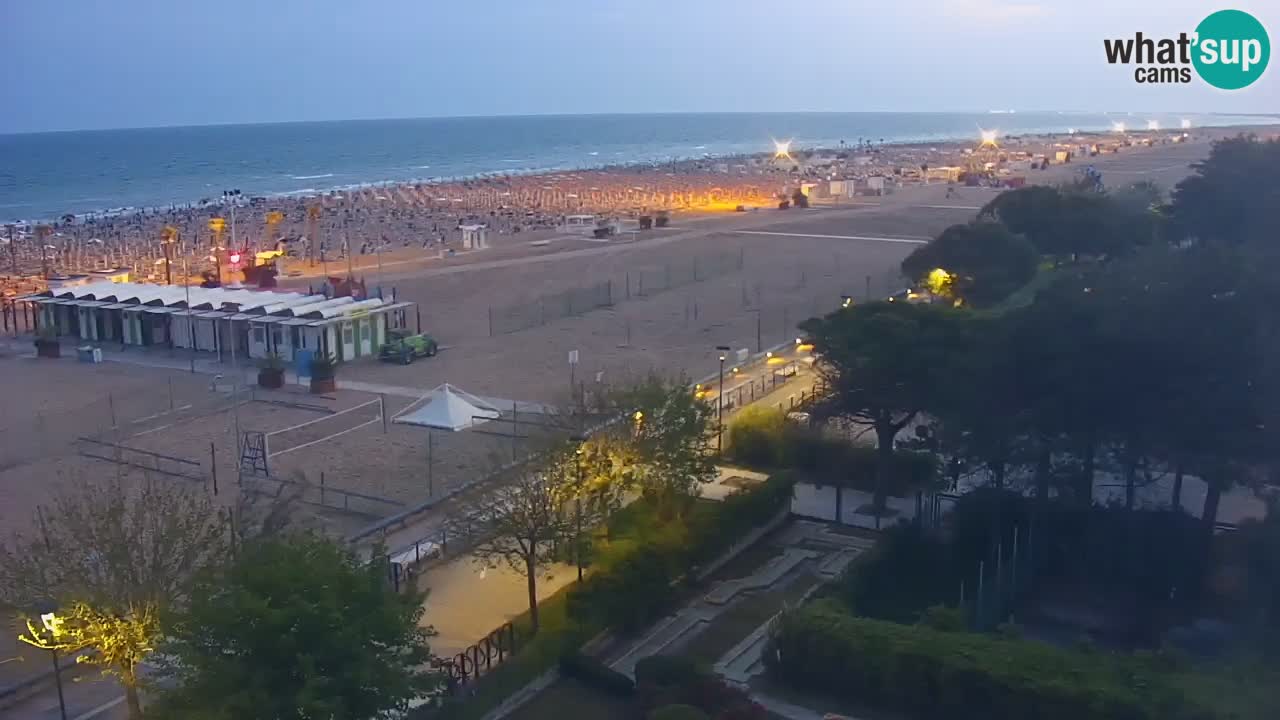 Live Webcam Bibione Strand – Blick vom Ashanti ApartHotel