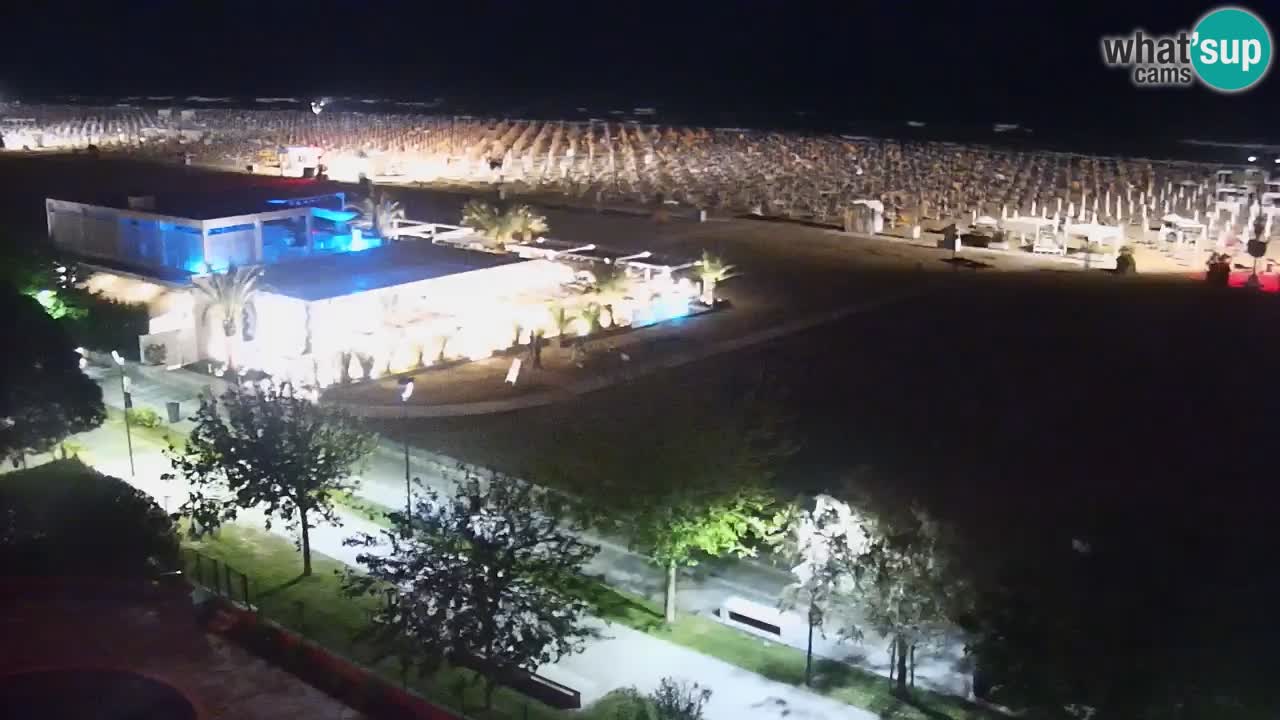 Live Webcam Bibione beach – view from Ashanti ApartHotel