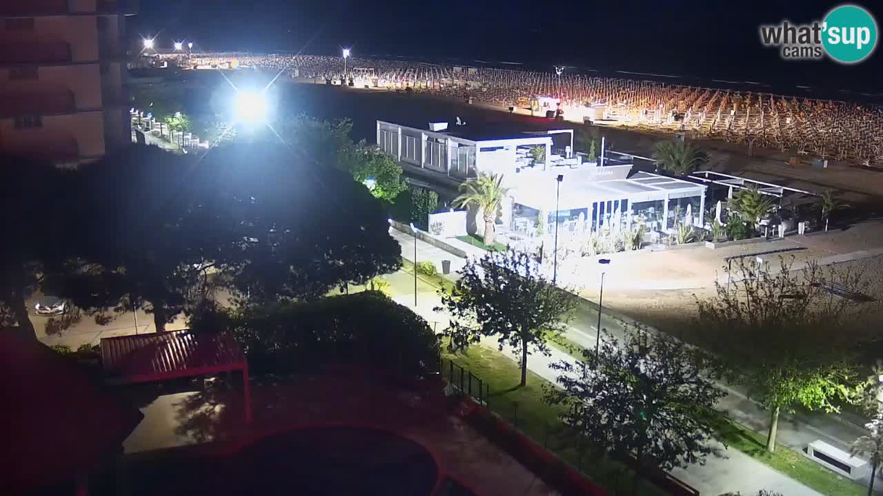 Live Webcam Bibione beach – view from Ashanti ApartHotel
