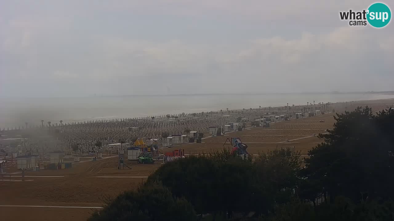 Webcam en vivo playa Bibione – vista desde Ashanti ApartHotel