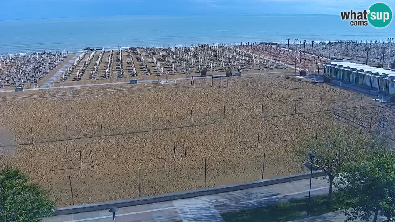Live Webcam Bibione Strand – Blick vom Ashanti ApartHotel