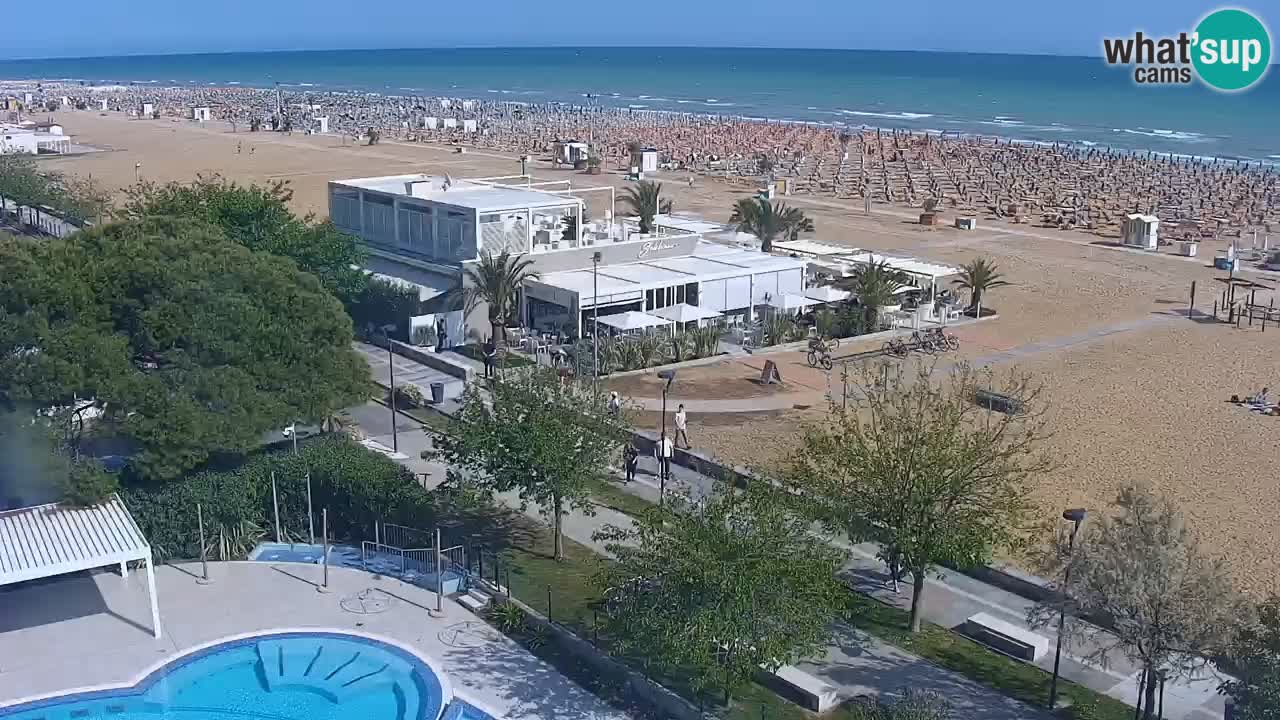 Live Webcam Bibione Strand – Blick vom Ashanti ApartHotel