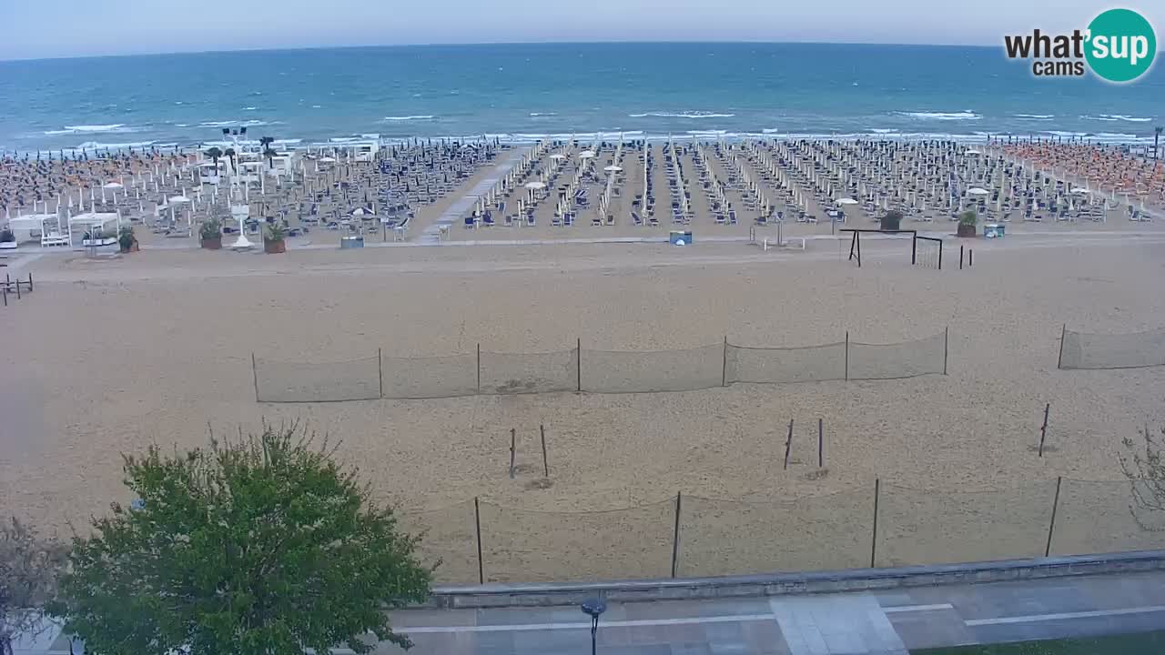 Live Webcam Bibione spiaggia – vista dall’Ashanti ApartHotel