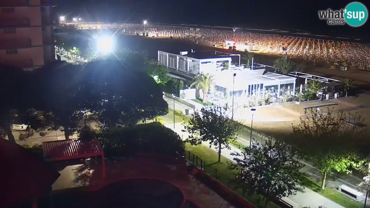 Live Webcam Bibione spiaggia – vista dall’Ashanti ApartHotel