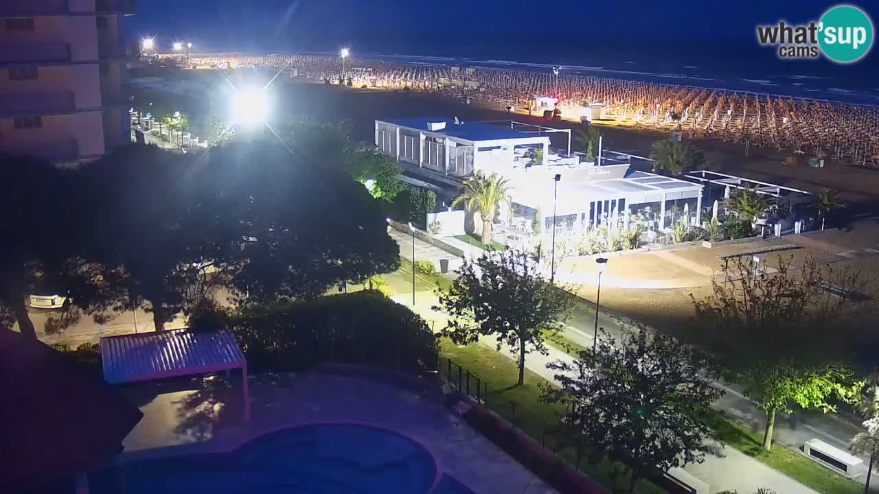 Live Webcam Bibione beach – view from Ashanti ApartHotel