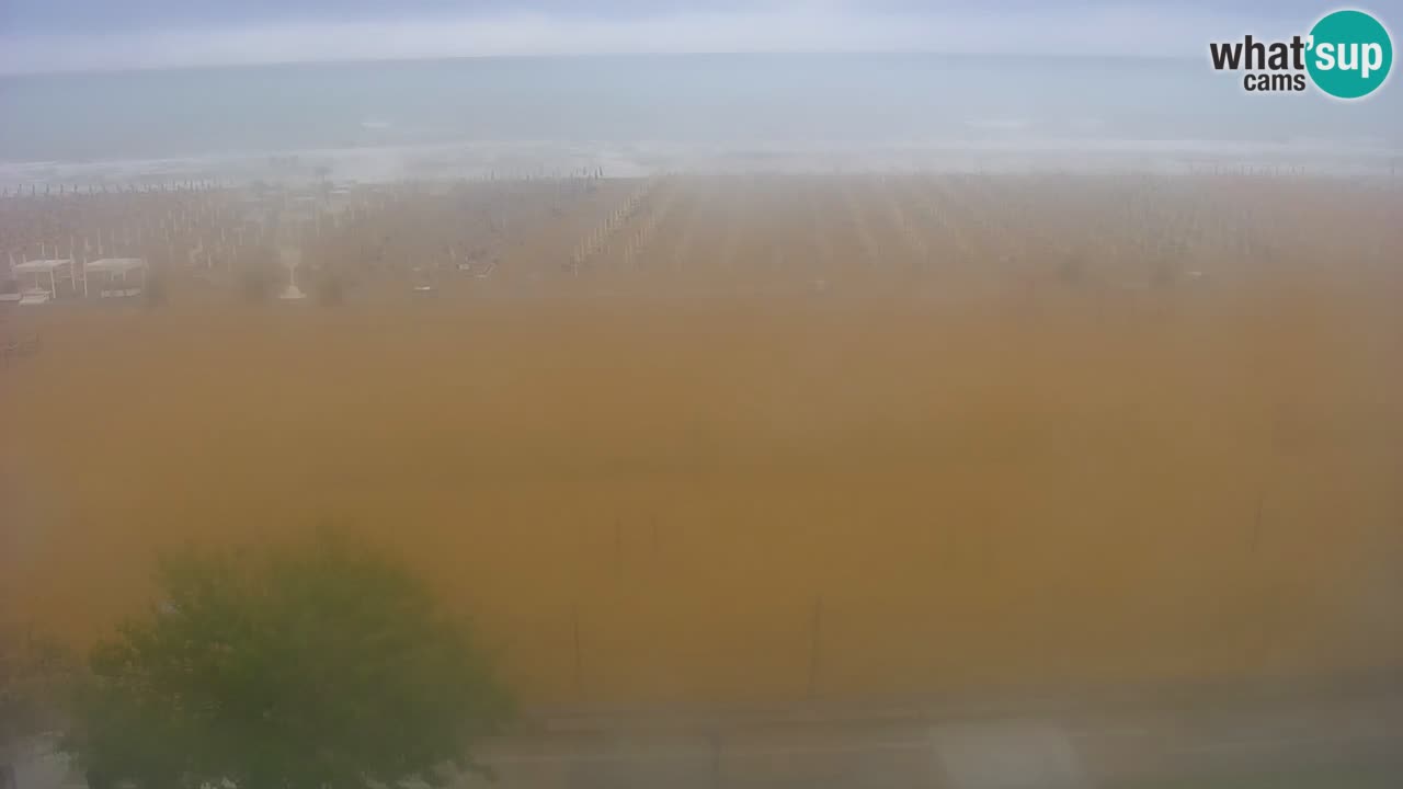 Live Webcam Bibione beach – view from Ashanti ApartHotel