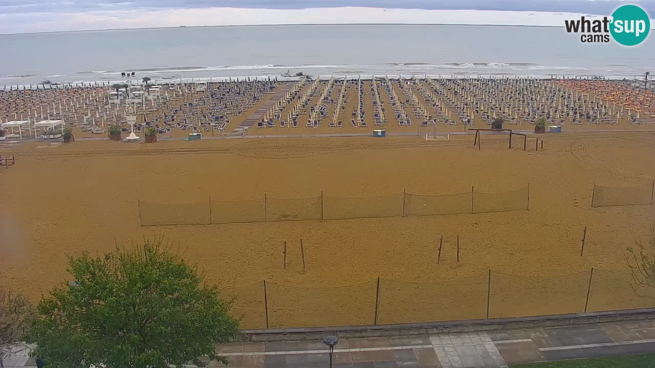 Live Webcam Bibione spiaggia – vista dall’Ashanti ApartHotel