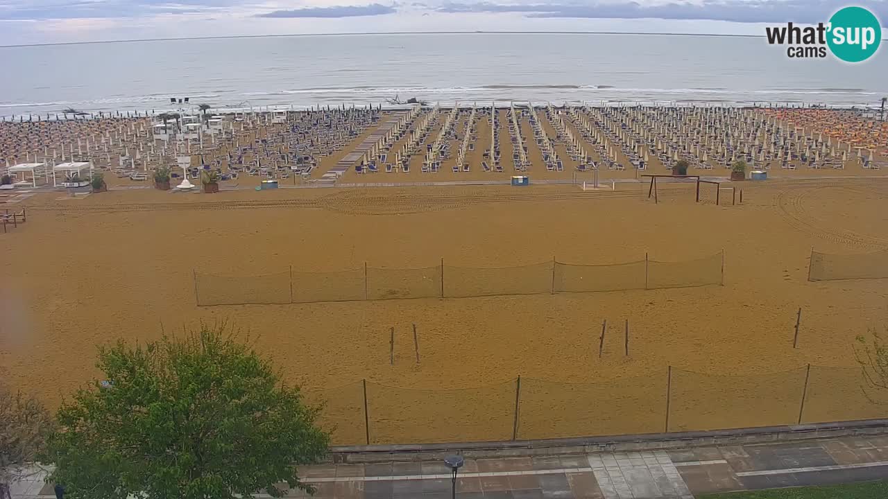 Webcam en vivo playa Bibione – vista desde Ashanti ApartHotel