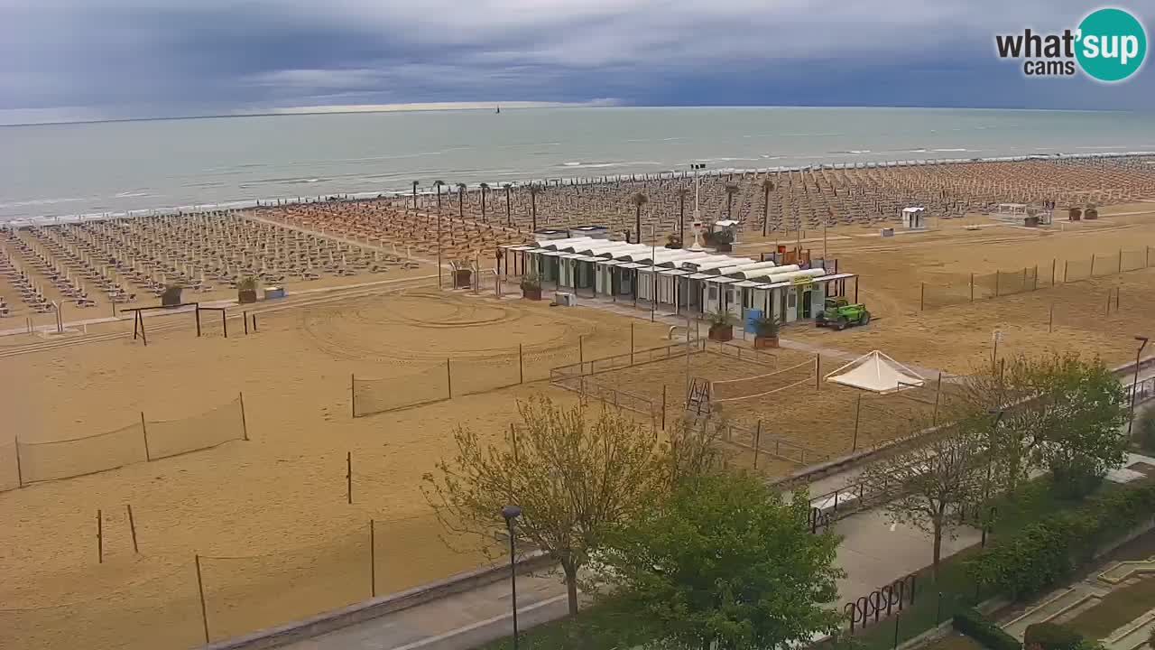 Live Webcam Bibione beach – view from Ashanti ApartHotel