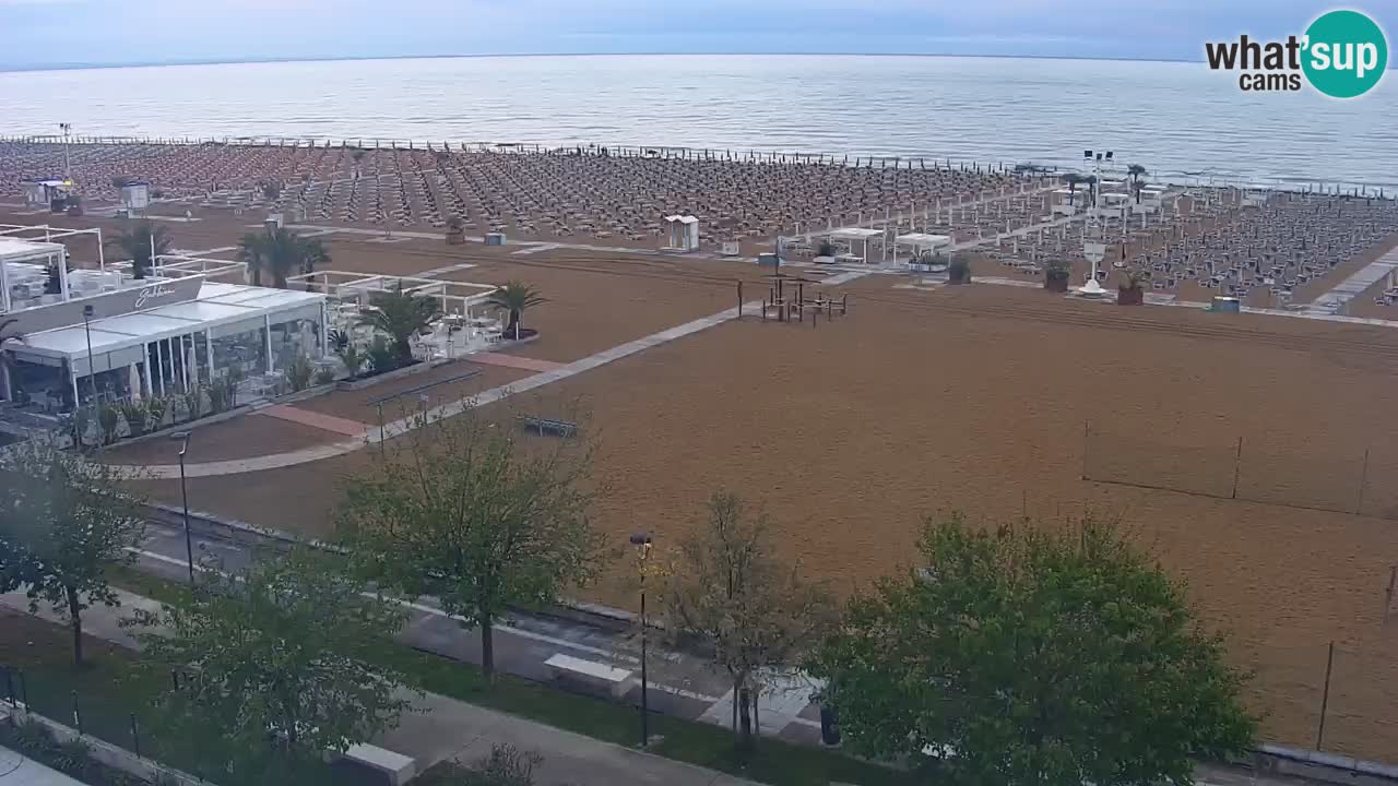 Webcam en vivo playa Bibione – vista desde Ashanti ApartHotel