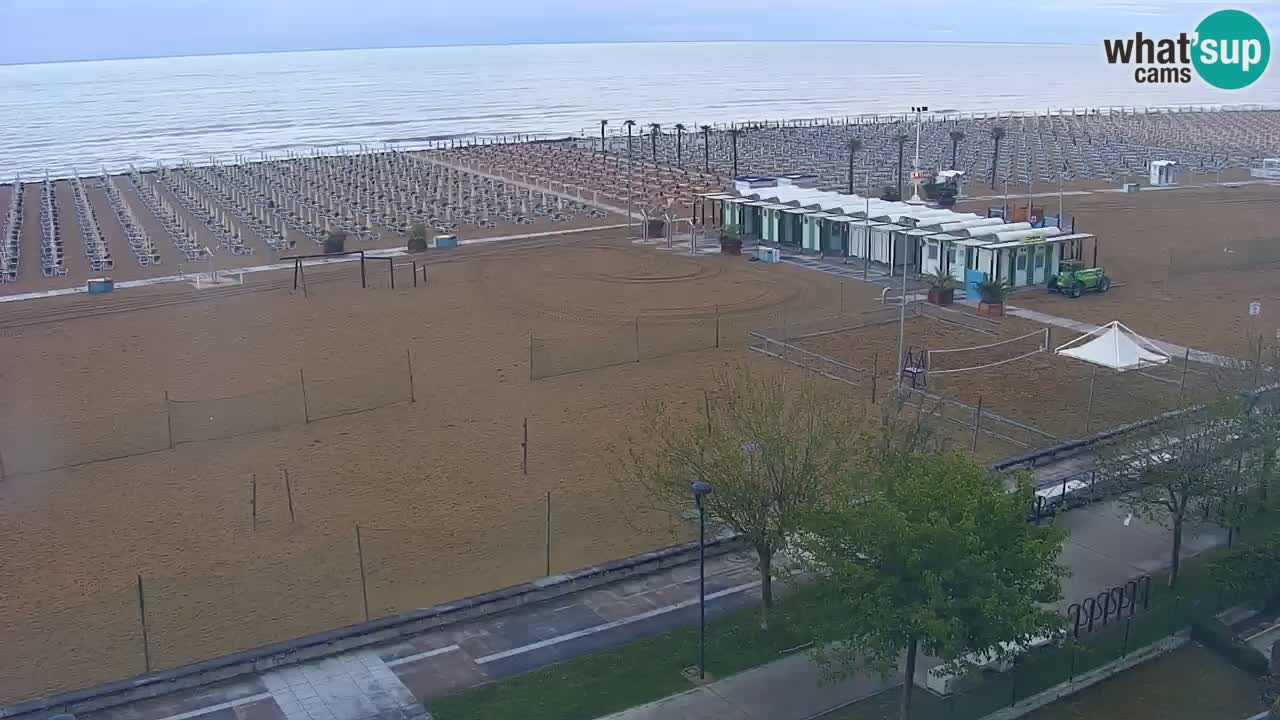 Live Webcam Bibione beach – view from Ashanti ApartHotel