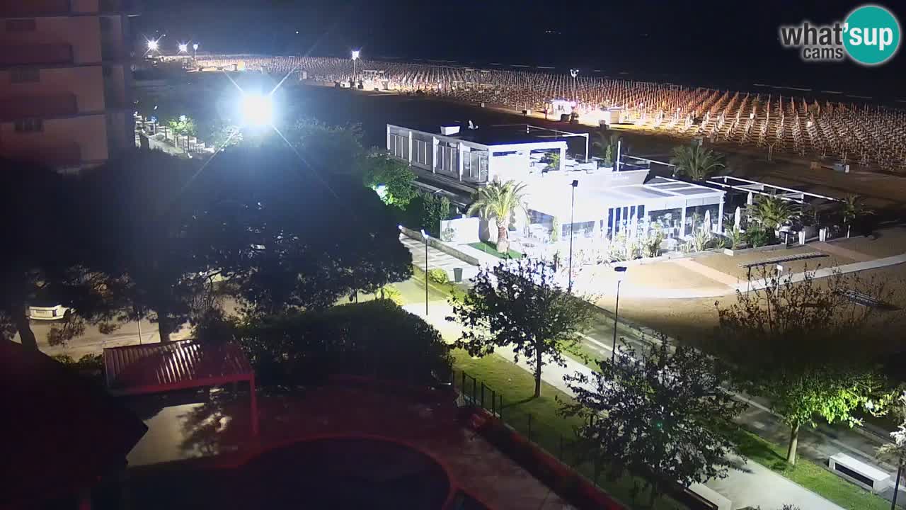 Live Webcam Bibione spiaggia – vista dall’Ashanti ApartHotel