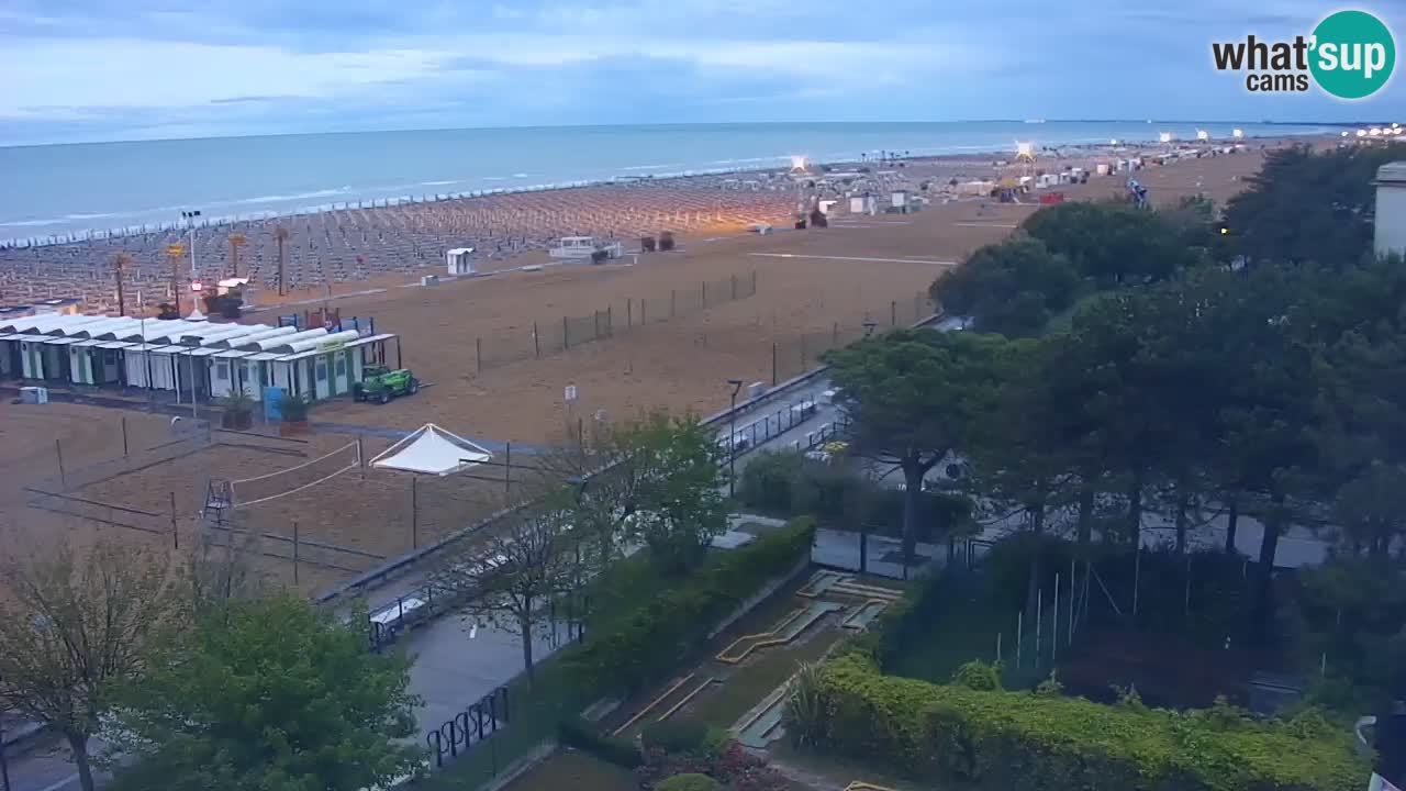 Live Webcam Bibione beach – view from Ashanti ApartHotel