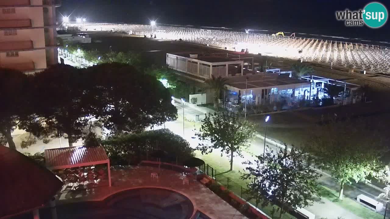 Live Webcam Bibione spiaggia – vista dall’Ashanti ApartHotel