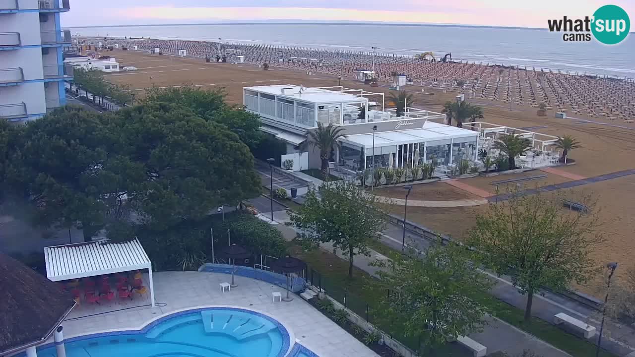 Live Webcam Bibione Strand – Blick vom Ashanti ApartHotel