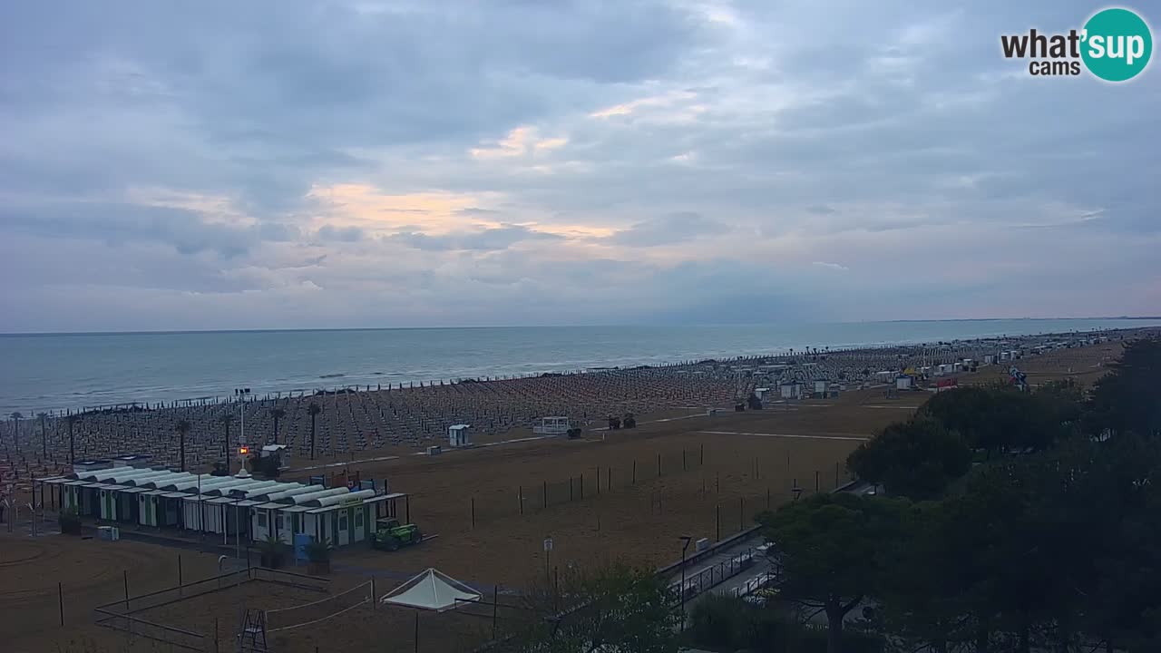 Live Webcam Bibione spiaggia – vista dall’Ashanti ApartHotel