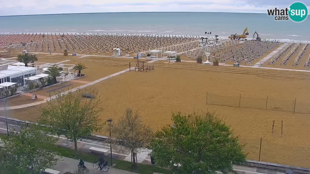 Live Webcam Bibione Strand – Blick vom Ashanti ApartHotel