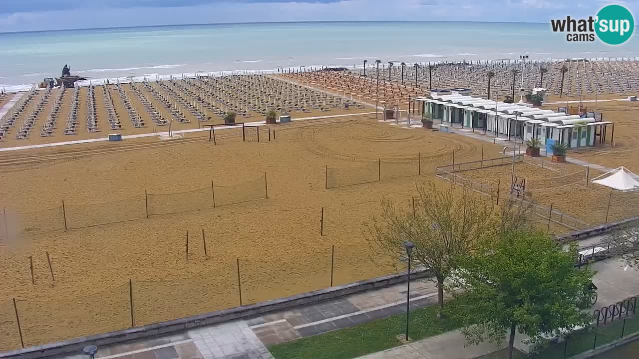 Live Webcam Bibione beach – view from Ashanti ApartHotel