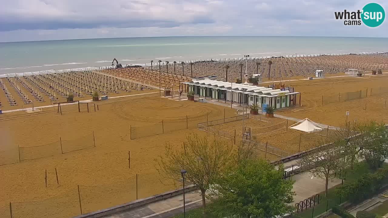 Live Webcam Bibione beach – view from Ashanti ApartHotel