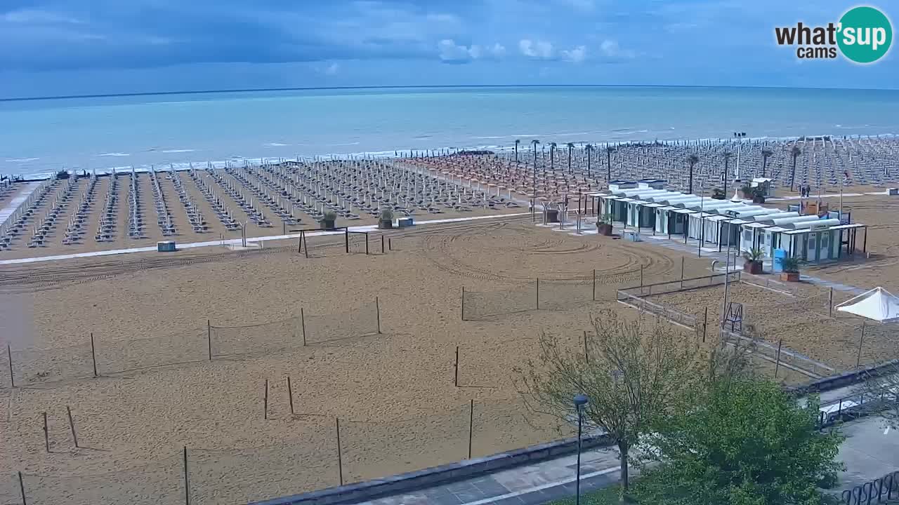 Live Webcam Bibione spiaggia – vista dall’Ashanti ApartHotel