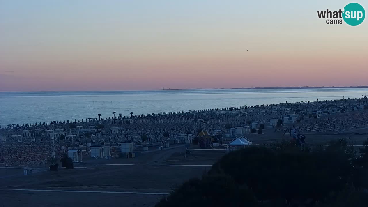 Live Webcam Bibione beach – view from Ashanti ApartHotel