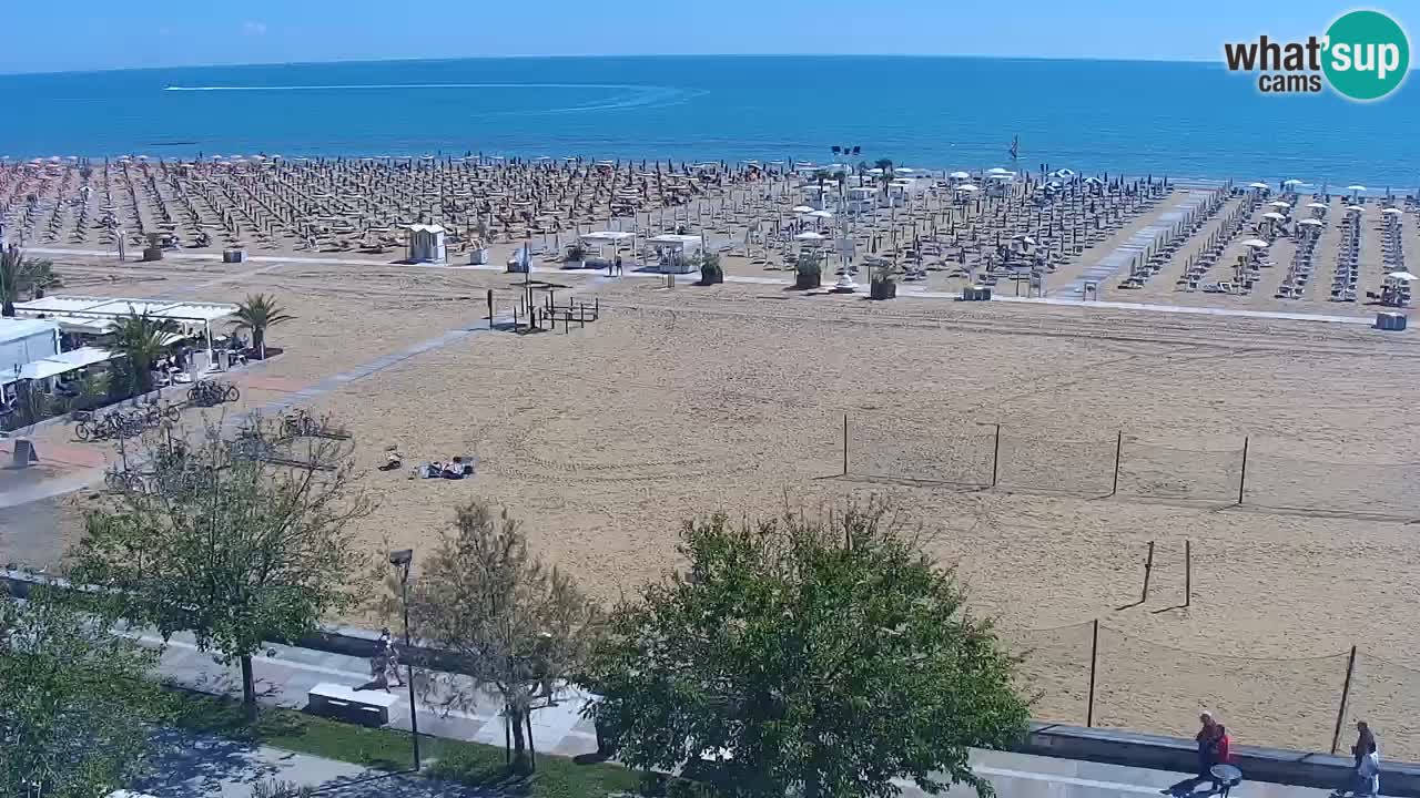 Live Webcam Bibione spiaggia – vista dall’Ashanti ApartHotel