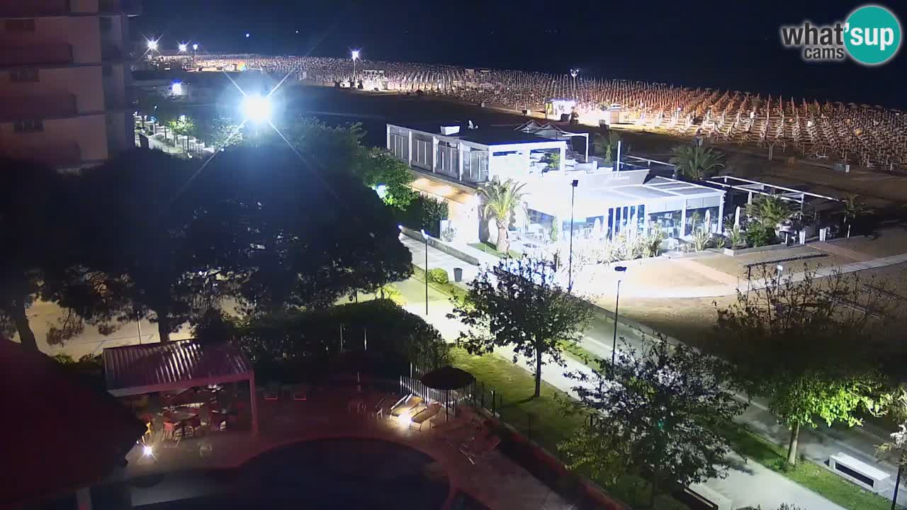 Live Webcam Bibione Strand – Blick vom Ashanti ApartHotel