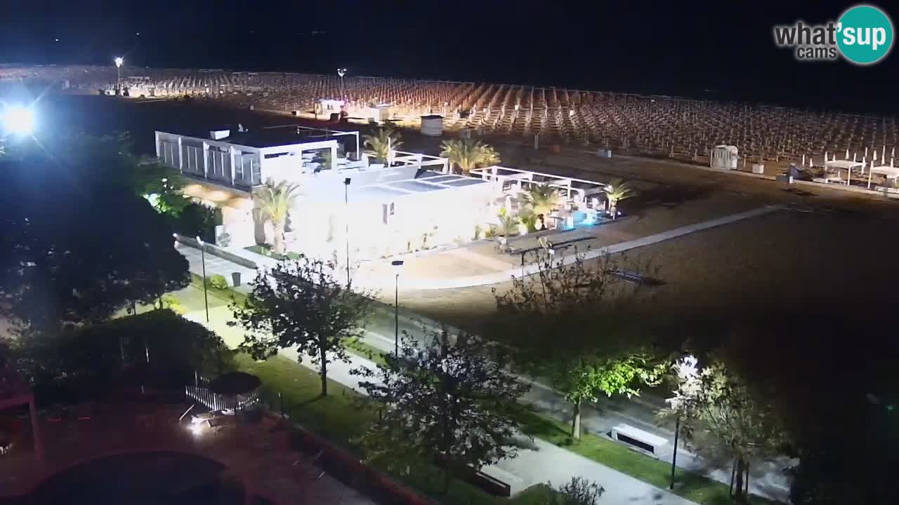 Live Webcam Bibione spiaggia – vista dall’Ashanti ApartHotel