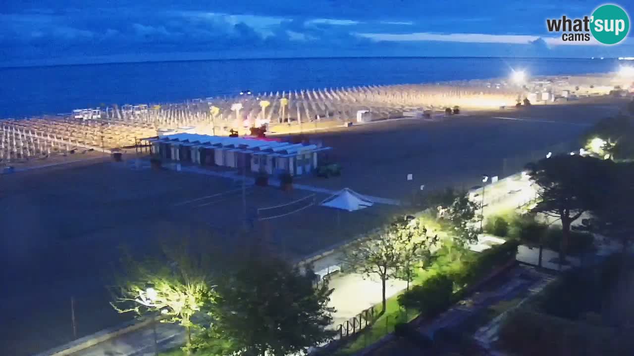 Live Webcam Bibione spiaggia – vista dall’Ashanti ApartHotel