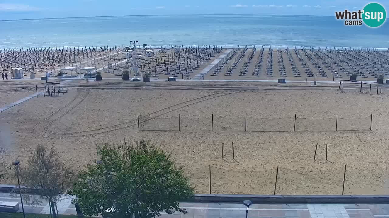 Webcam en vivo playa Bibione – vista desde Ashanti ApartHotel