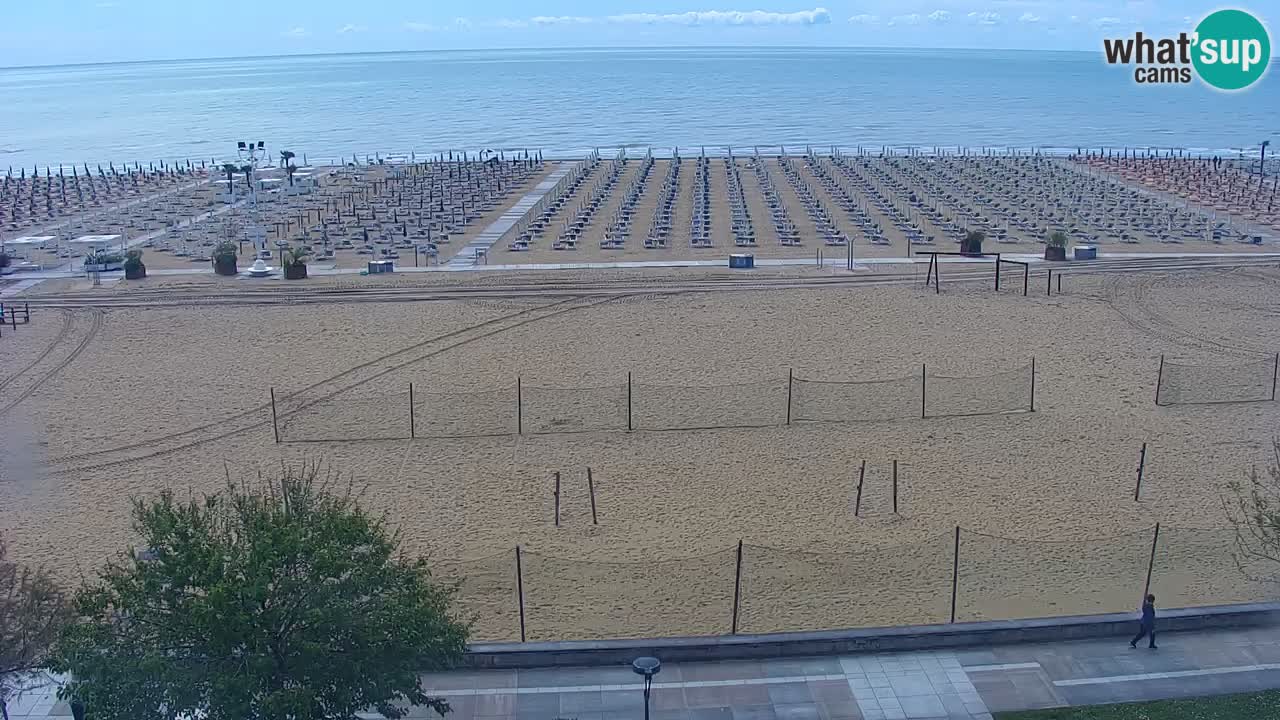 Live Webcam Bibione beach – view from Ashanti ApartHotel
