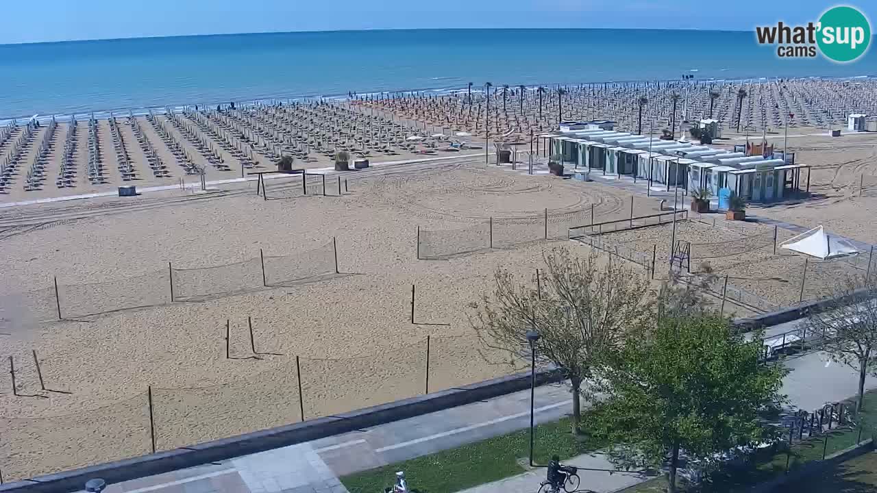 Live Webcam Bibione Strand – Blick vom Ashanti ApartHotel