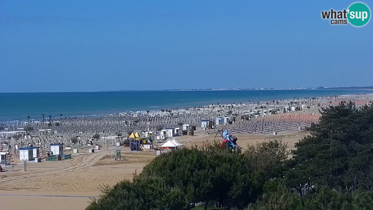 Live Webcam Bibione spiaggia – vista dall’Ashanti ApartHotel