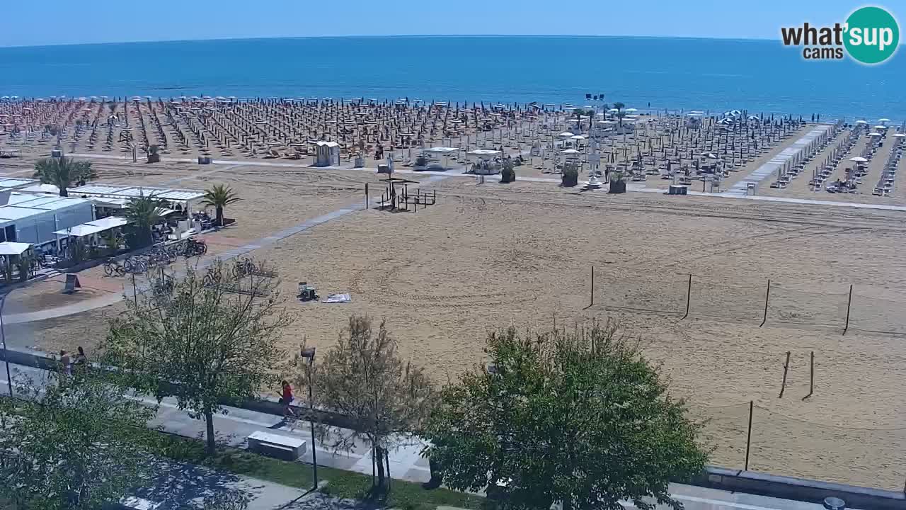 Live Webcam Bibione spiaggia – vista dall’Ashanti ApartHotel