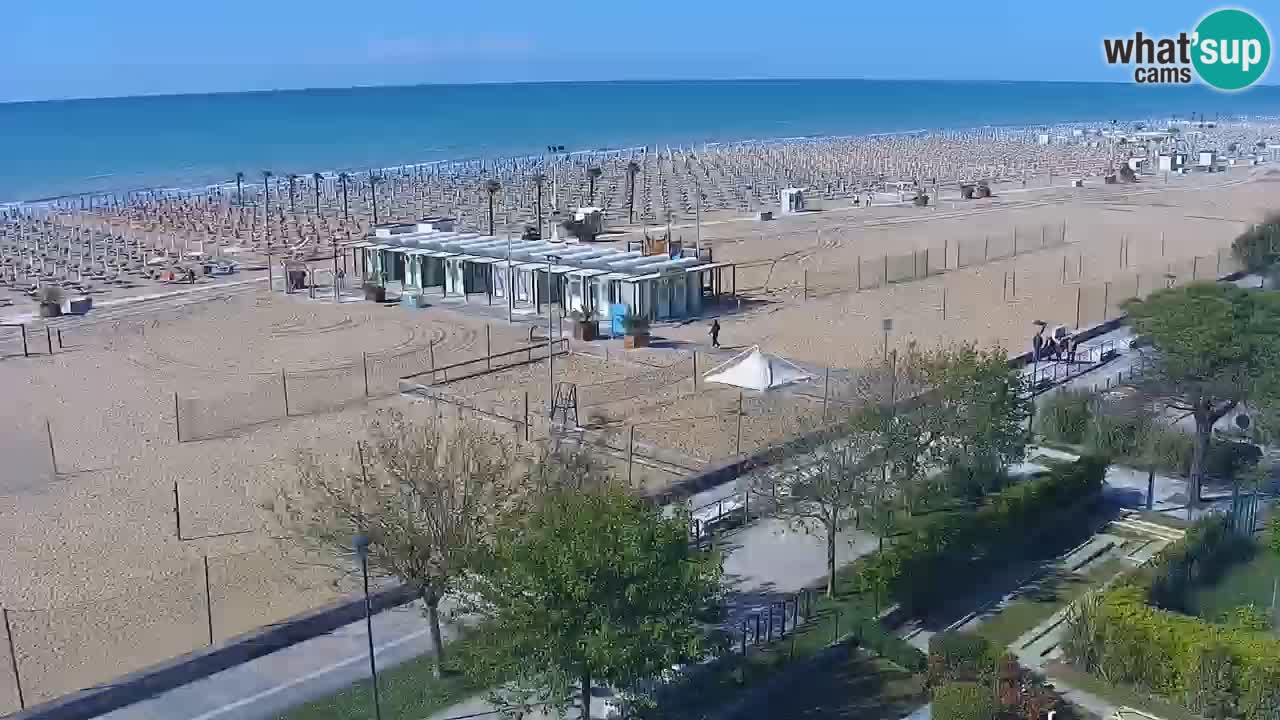 Live Webcam Bibione beach – view from Ashanti ApartHotel