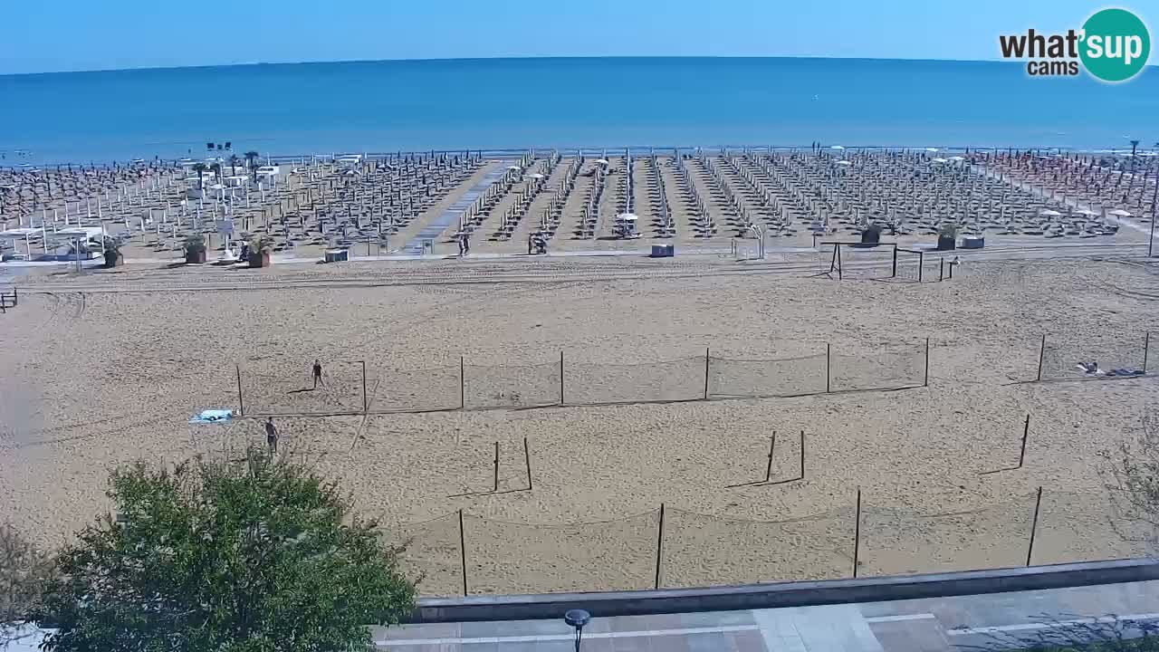 Live Webcam Bibione beach – view from Ashanti ApartHotel