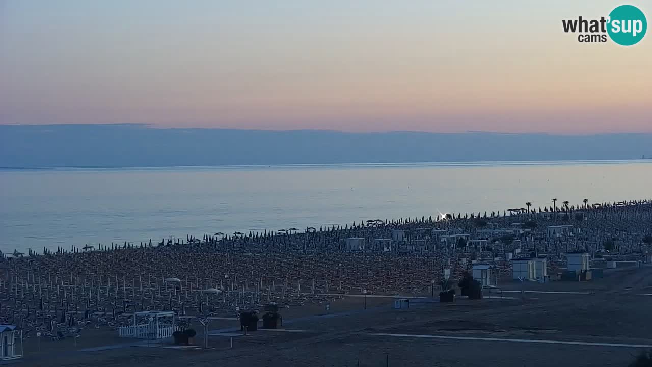 Webcam en vivo playa Bibione – vista desde Ashanti ApartHotel
