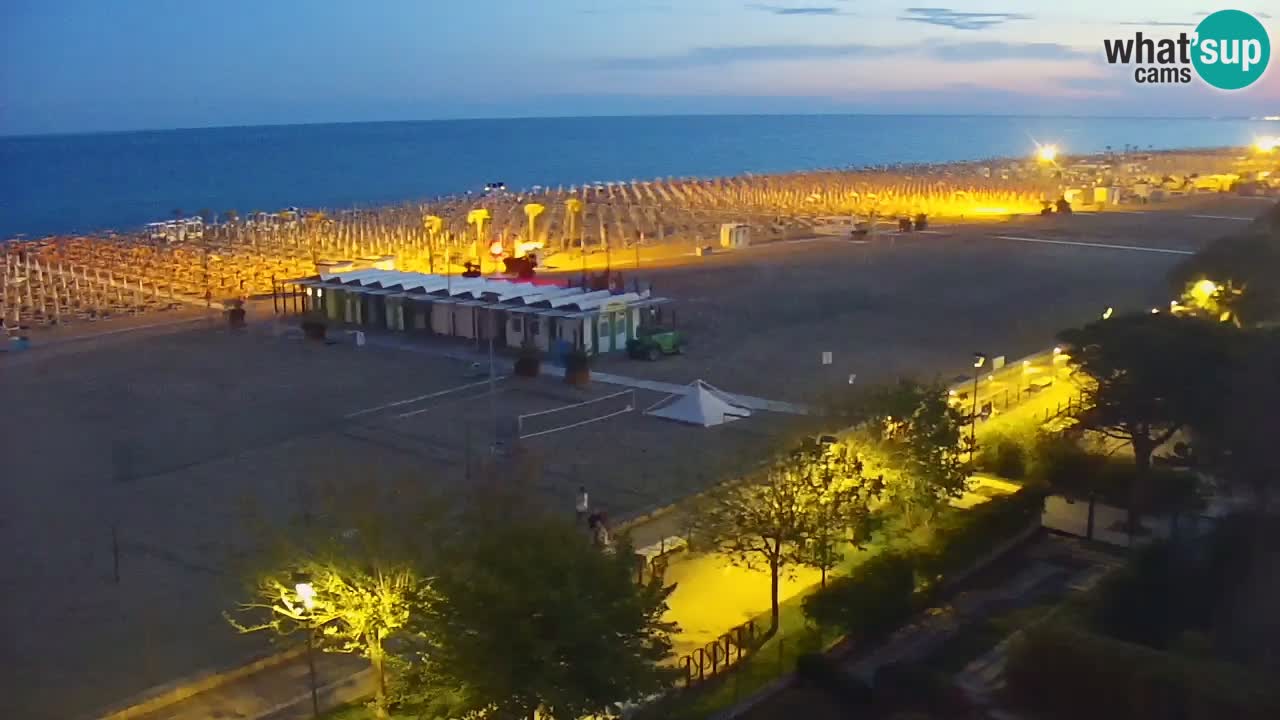 Live Webcam Bibione beach – view from Ashanti ApartHotel