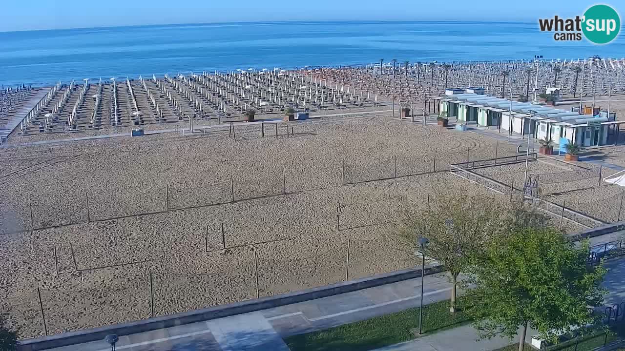 Web kamera Bibione plaža – pogled sa Ashanti ApartHotela