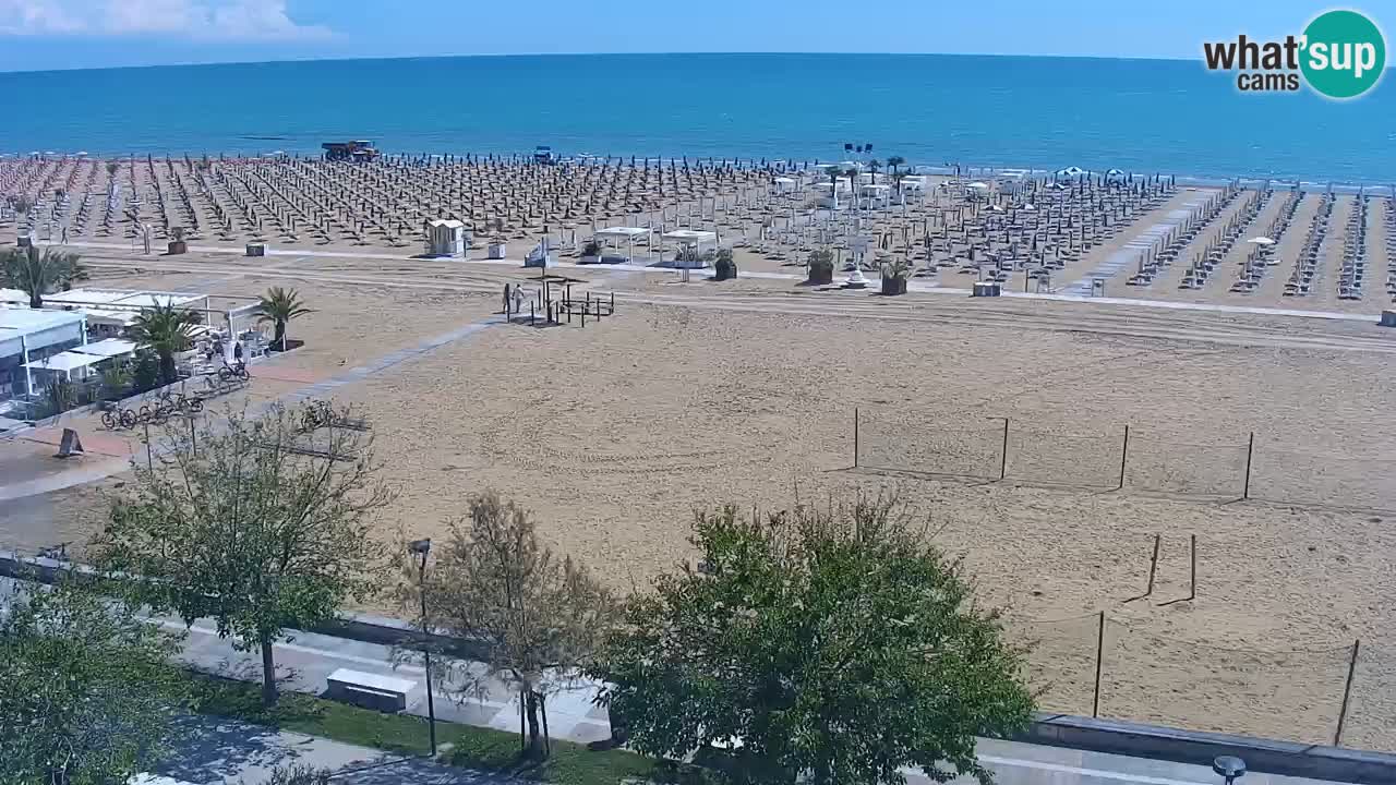 Live Webcam Bibione beach – view from Ashanti ApartHotel