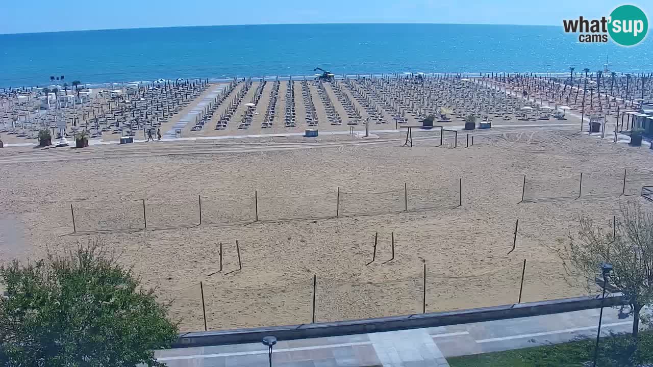 Live Webcam Bibione beach – view from Ashanti ApartHotel
