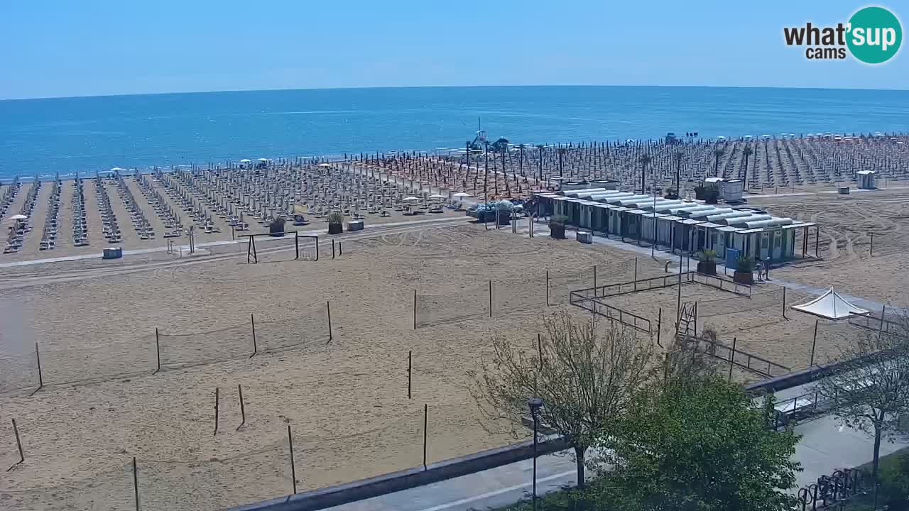 Live Webcam Bibione beach – view from Ashanti ApartHotel