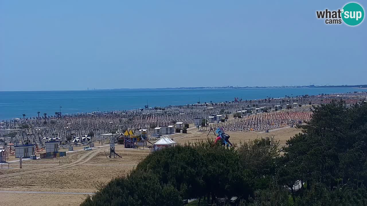 Live Webcam Bibione Strand – Blick vom Ashanti ApartHotel