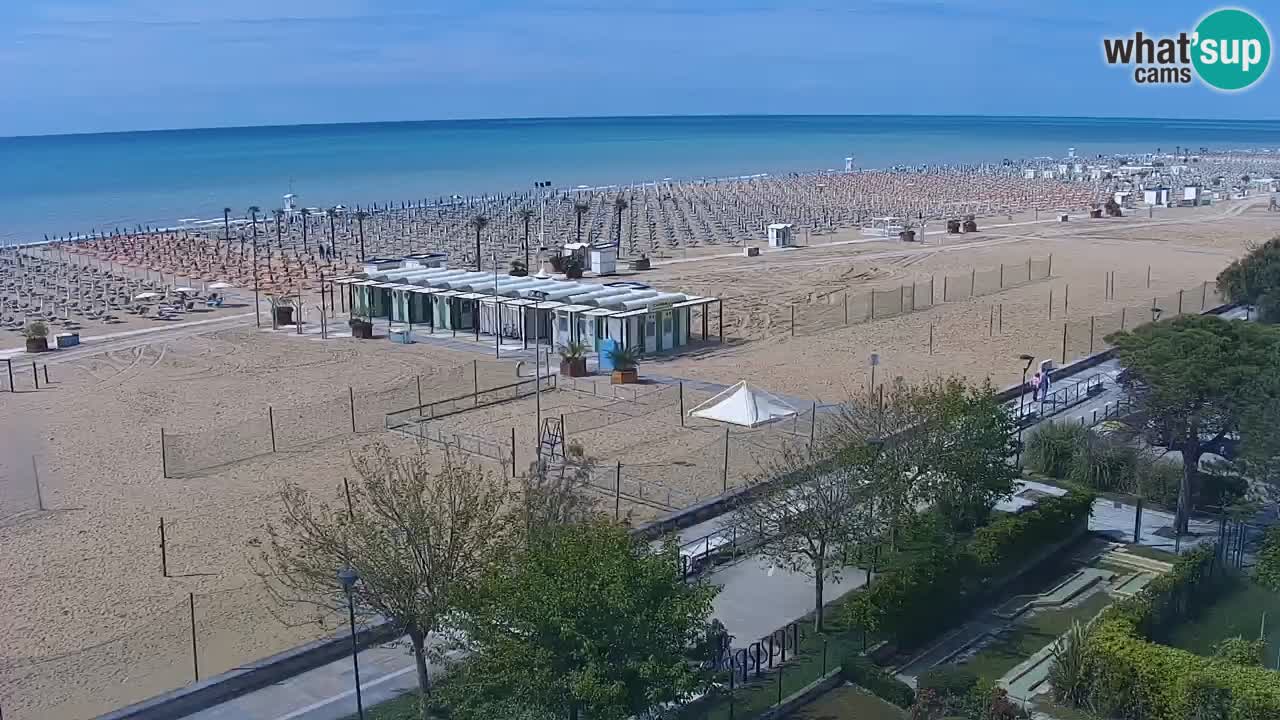 Live Webcam Bibione Strand – Blick vom Ashanti ApartHotel